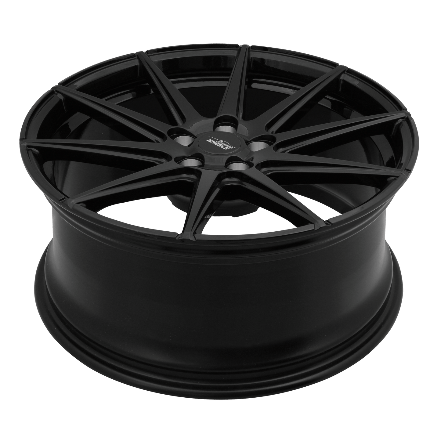 Elegance E1 FF Concave | 19x8.5 ET43 5x112 | Highloss Black