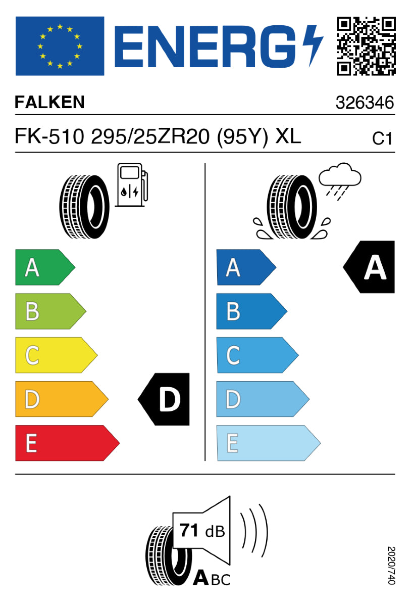 Falken Azenis FK510 | 295/25 R20 (95Y) XL