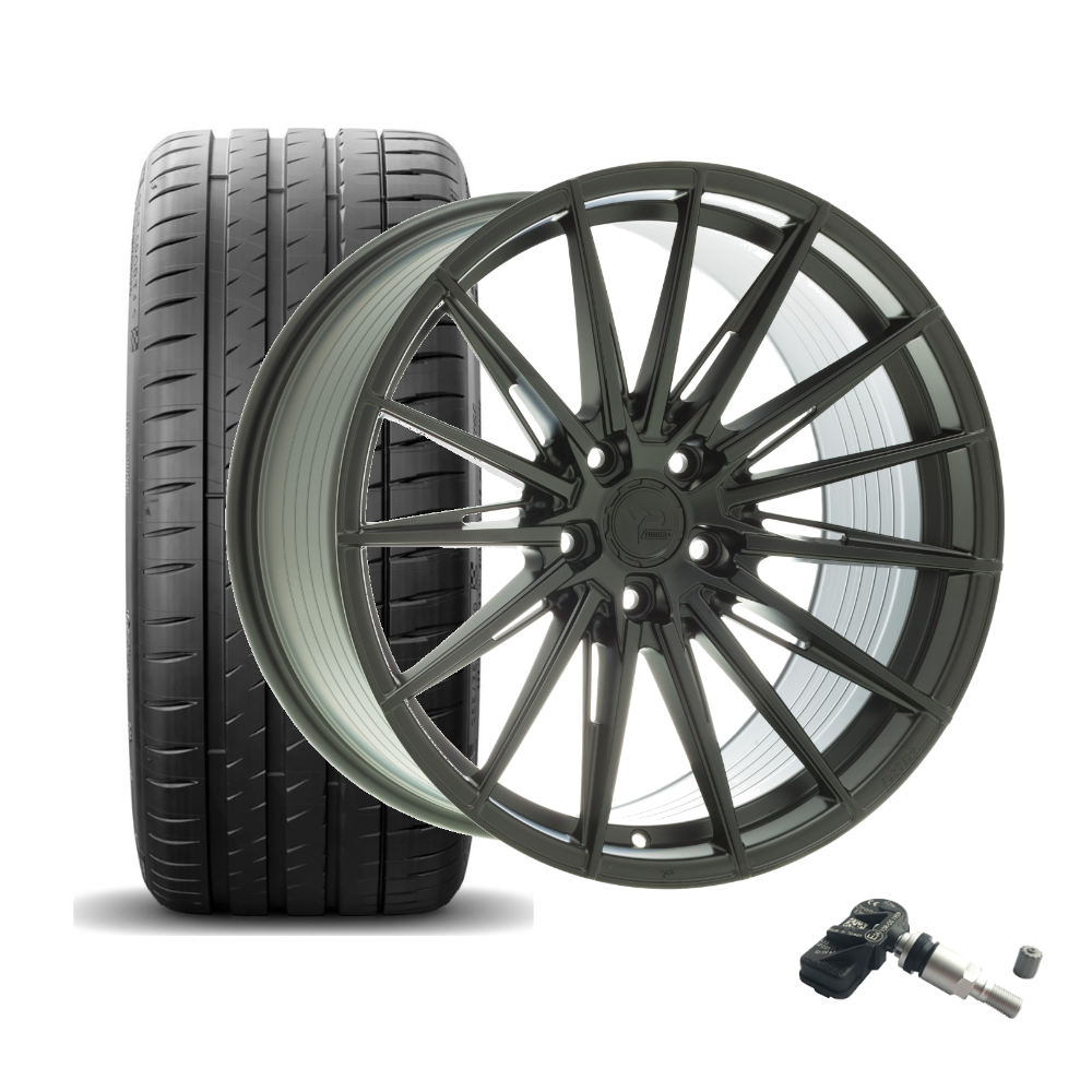 WF X.RSM-FF | 23x11 ET13 5x112 UC | DEEP BLACK