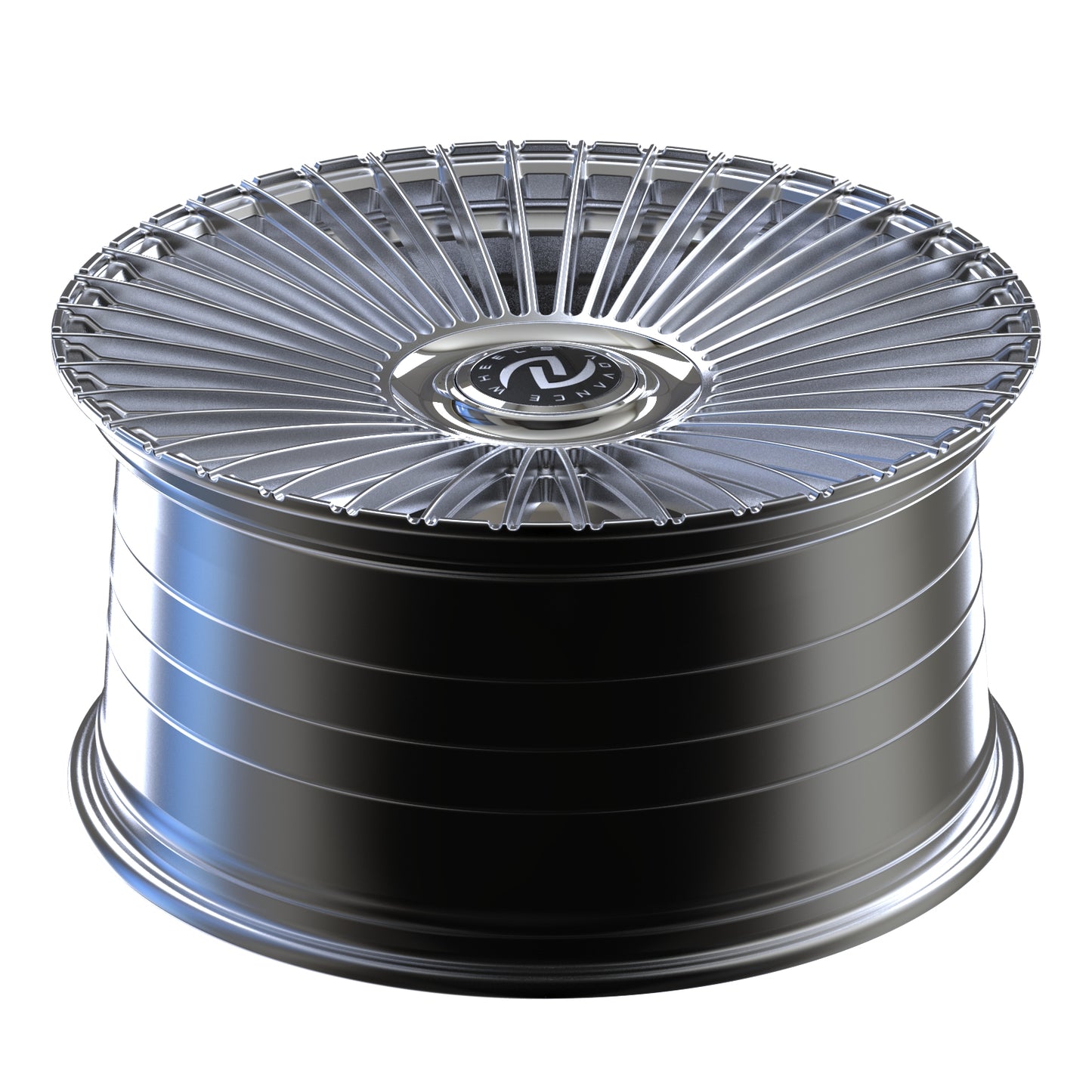 ADVANCE AV5.0 | 21x9 ET25 5x112 | POLISHED SILVER