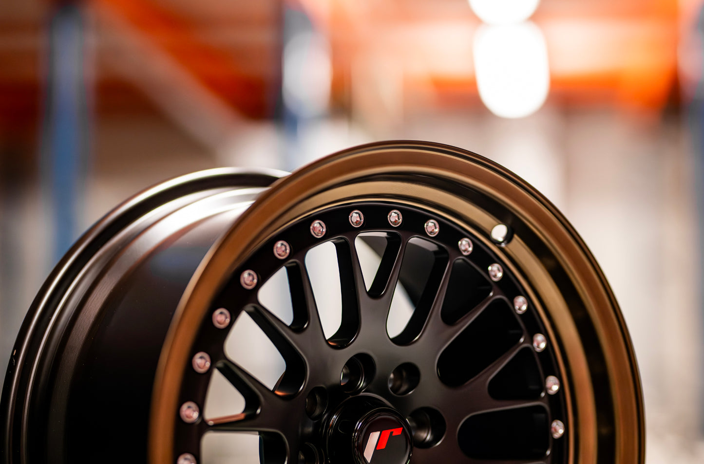 Japan Racing | JR10 | Matt Black - Bronze Lip