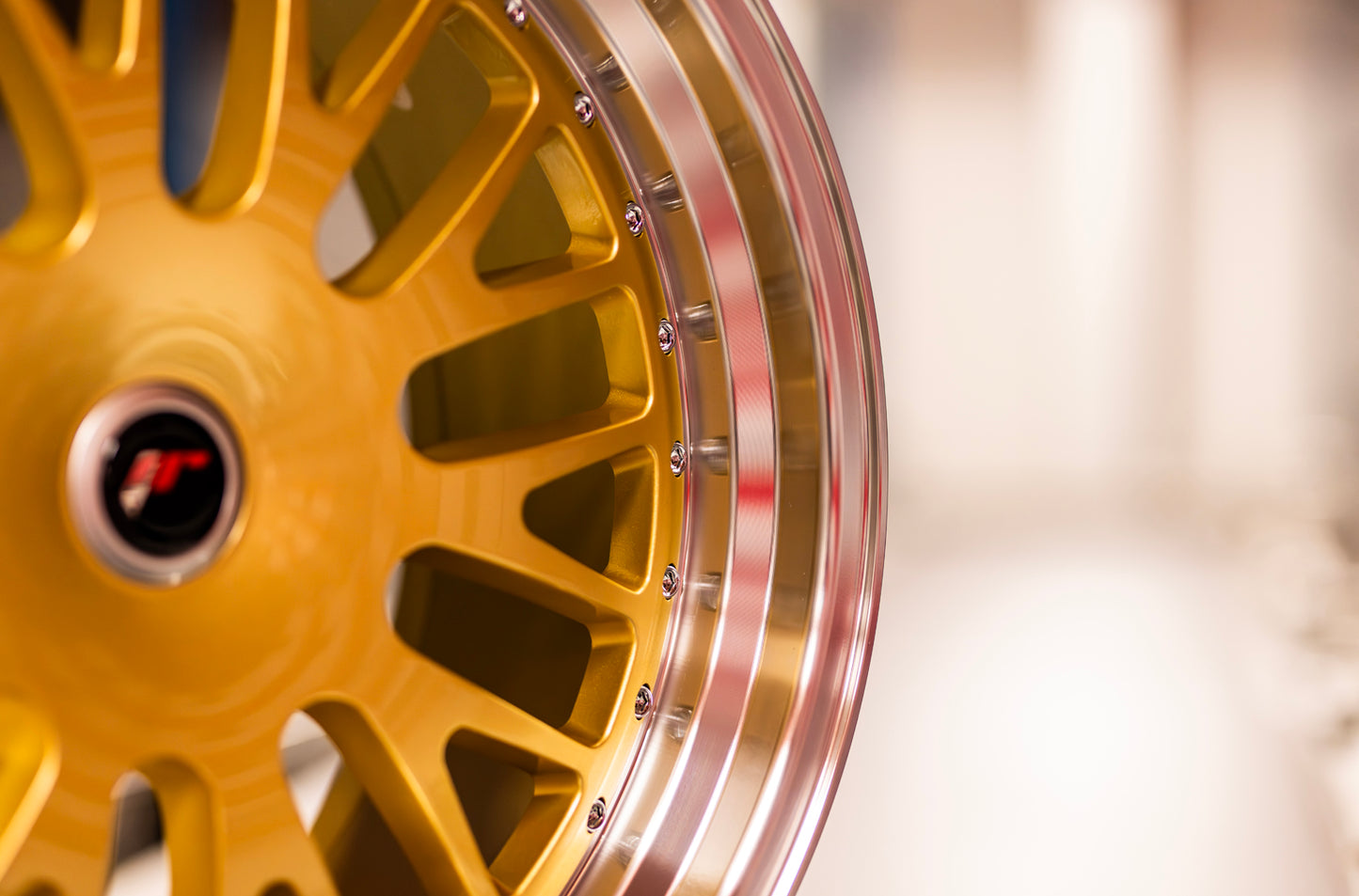 Japan Racing | JR10 | Gold - Machined Lip