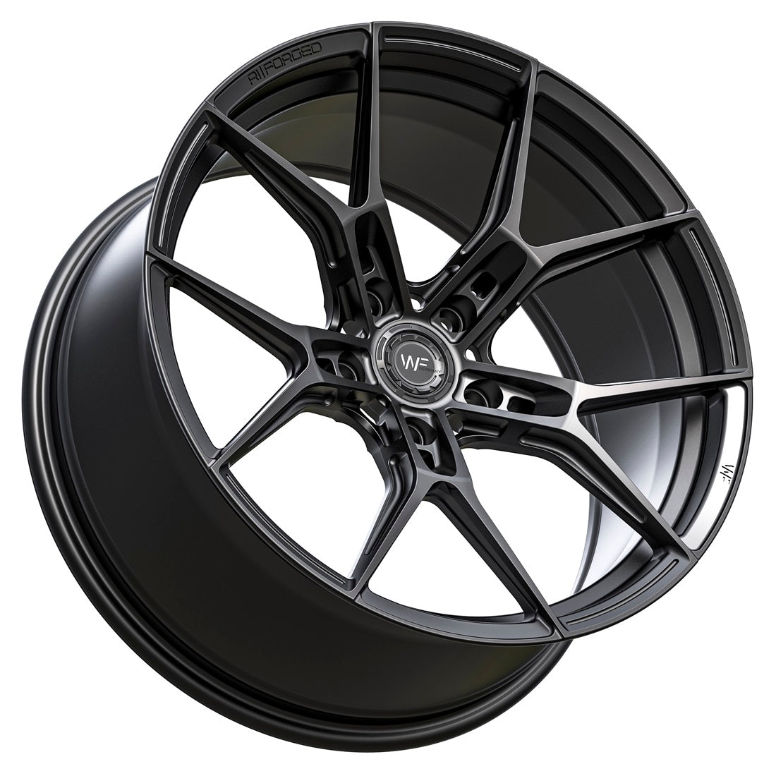 WF R.1-FG | 19X9 ET44 5x112 DC | DEEP BLACK