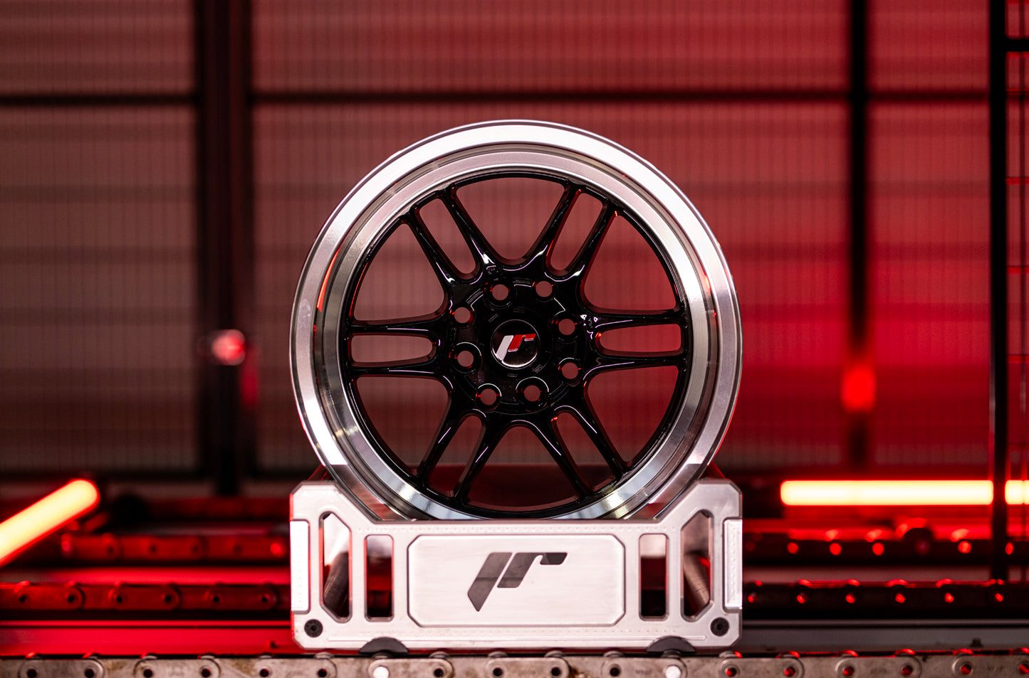 Japan Racing | JR7 | Gloss Black - Machined Lip