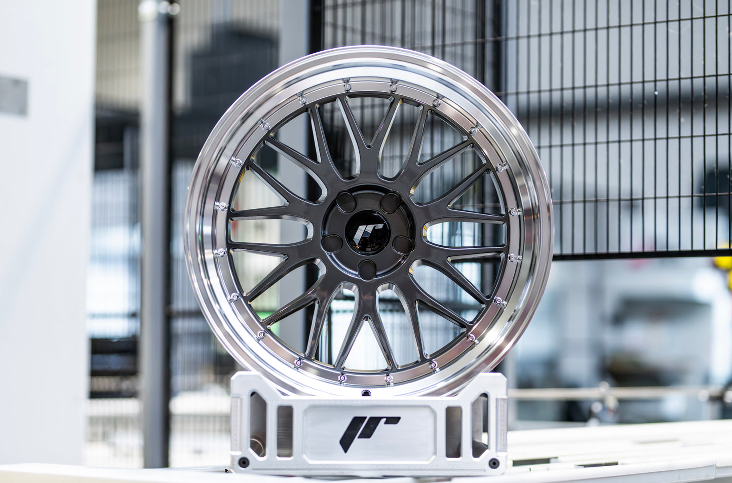 Japan Racing | JR23 | Hyper Grey - Machined Lip
