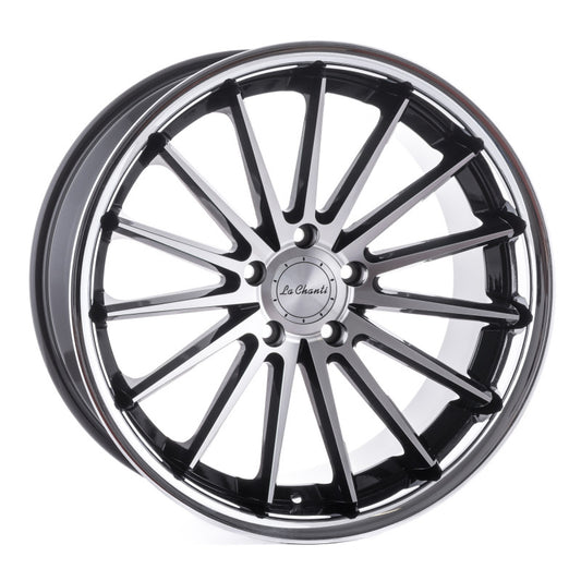 La Chanti Performance LC-P12 | 20" Inch | Black Machined - SS LIP