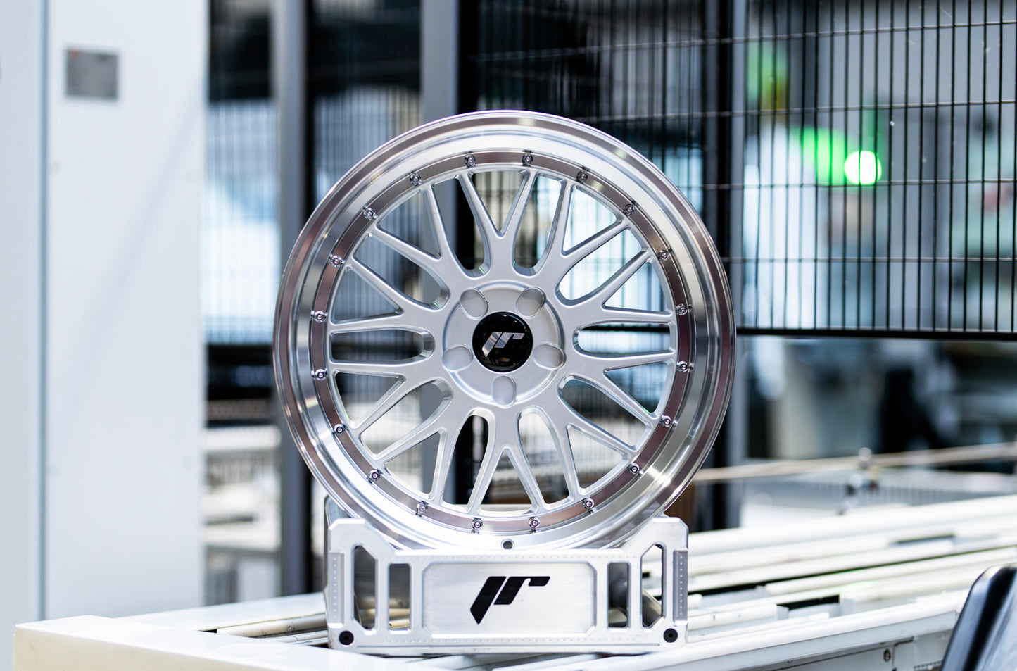 Japan Racing | JR23 | Hyper Silver - Machined Lip