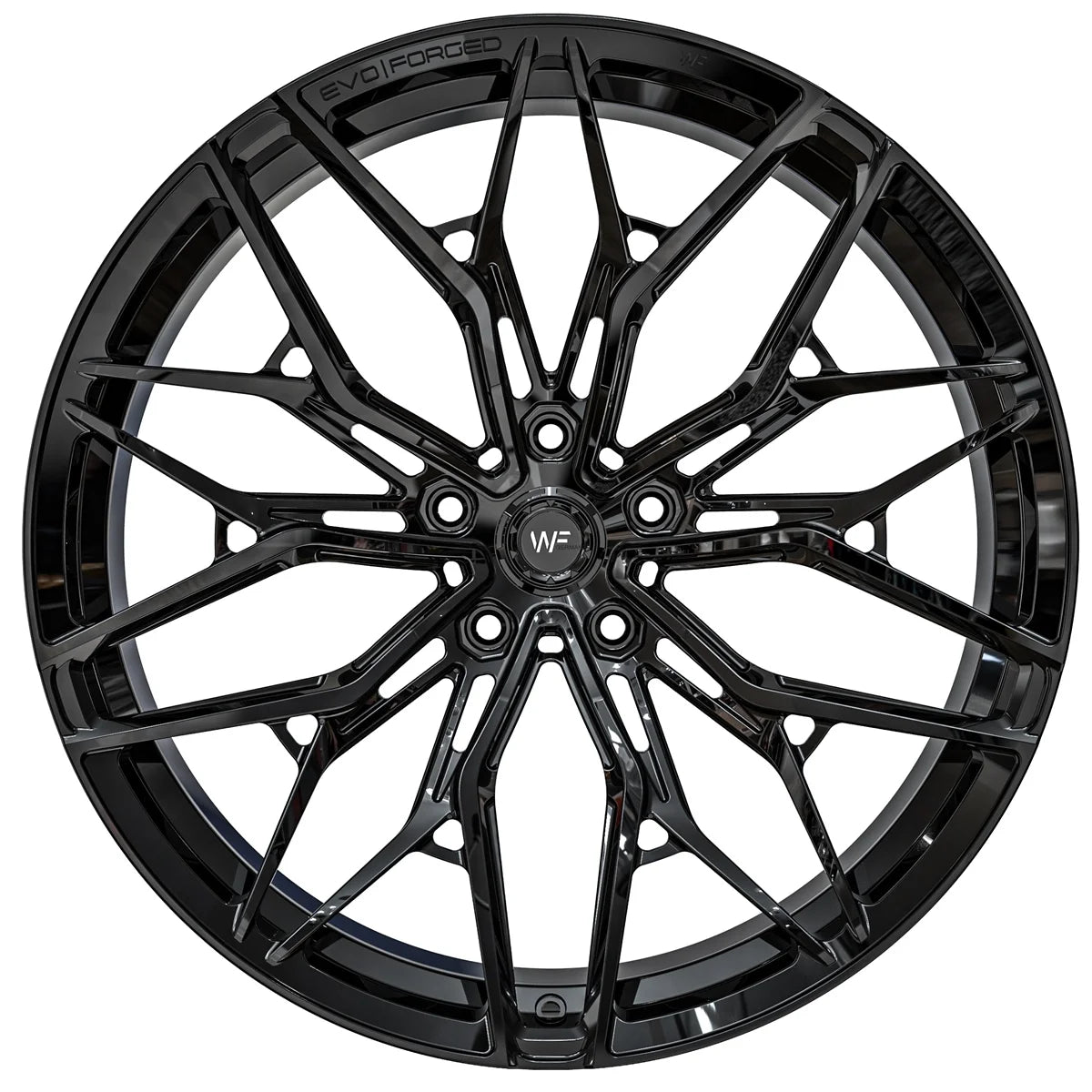 WF XHE.EVO - FORGED | 23x11 ETX 5x130 | Piano Black