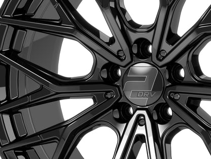 2DRV by Wheelworld | WH37 | Schwarz Glanz