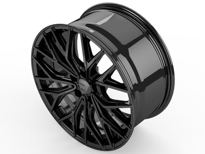 2DRV by Wheelworld | WH37 | Schwarz Glanz
