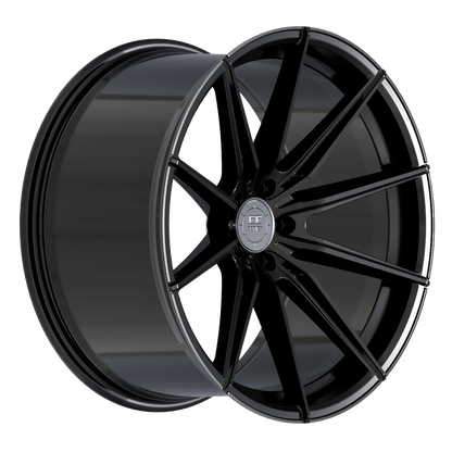 Elegance E1 FL Heavy Deep Concave | 21x11 ET18 5x112 | Highgloss Black