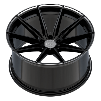 Elegance E1 FL Heavy Deep Concave | 21x11 ET18 5x112 | Highgloss Black