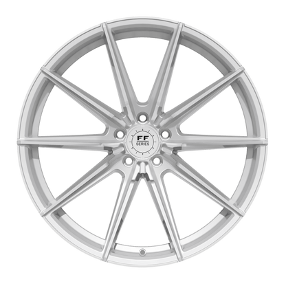Elegance E1 FL Heavy Deep Concave | 21x11 ET18 5x112 | Hyper Silver Polished Surface