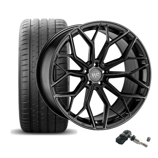 SET | WF HE.1-FF DEEP BLACK 20" | HANKOOK + RDKS | BMW 3er/4er (G2X)