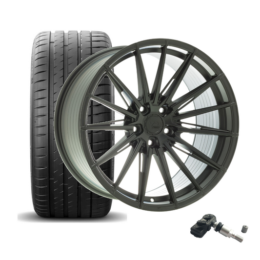 WF X.RSM-FF | 23x11 ET13 5x112 UC | DEEP BLACK 