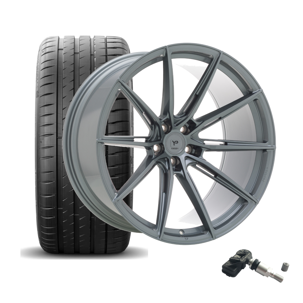 SET | YP Forged+ 2 GUNMETAL 20" | FALKEN + RDKS | MB E-Klasse (W213)