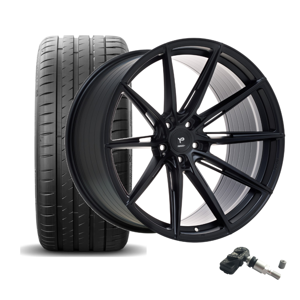 SET | YP Forged+ 2 MATT SCHWARZ 20" | FALKEN + RDKS | MB E-Klasse (W213)