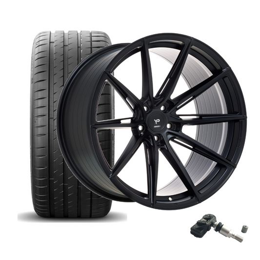 SET | YP Forged+ 2 MATT SCHWARZ 20" | FALKEN + RDKS | MB E-Klasse (W213)