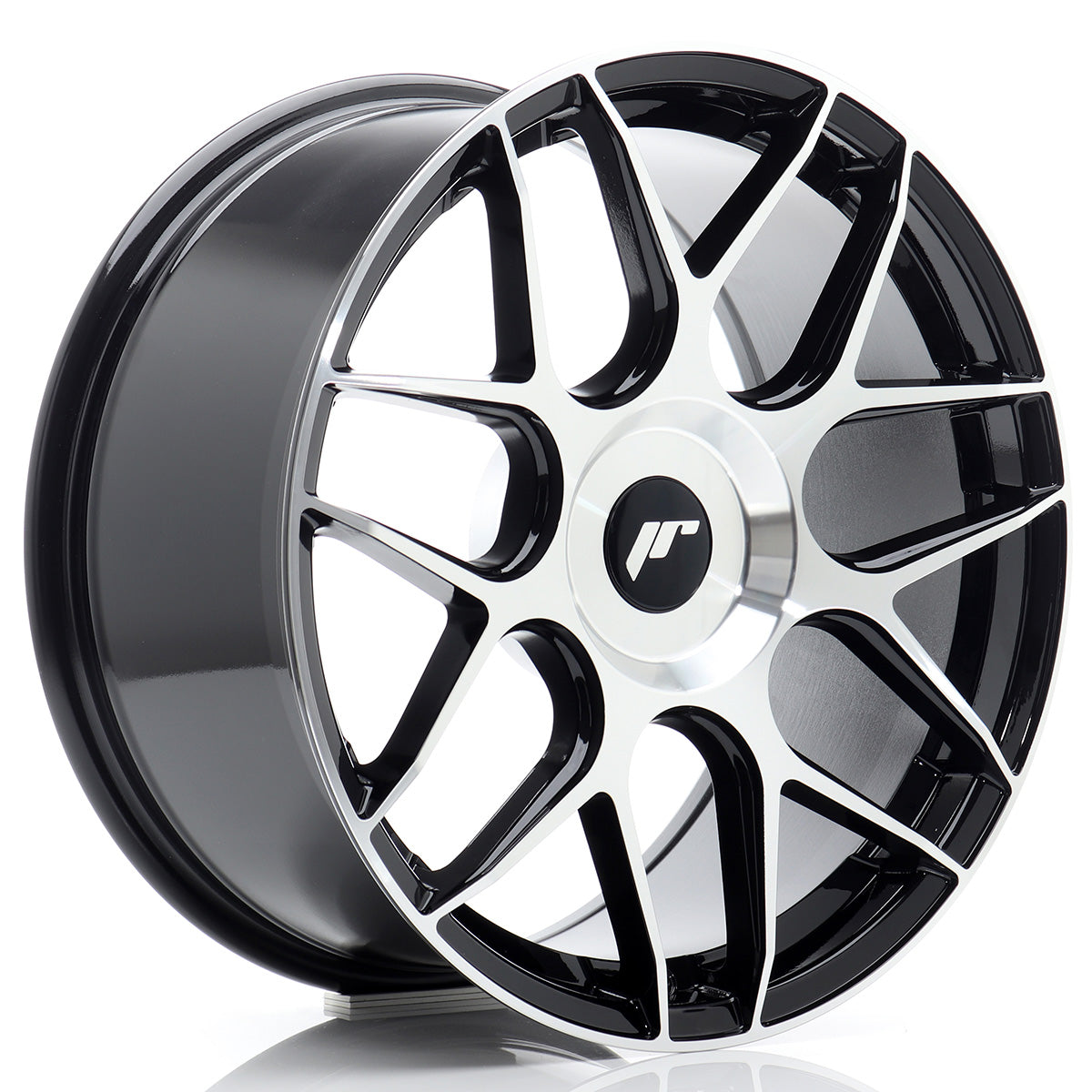 Japan Racing | JR18 | Black Machined Face