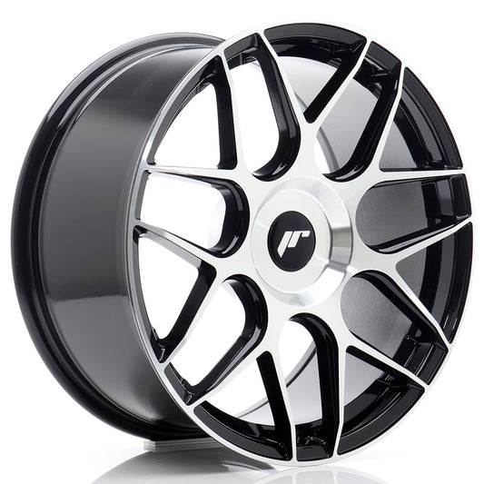 Japan Racing | JR18 | Black Machined Face