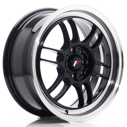 Japan Racing | JR7 | Gloss Black - Machined Lip