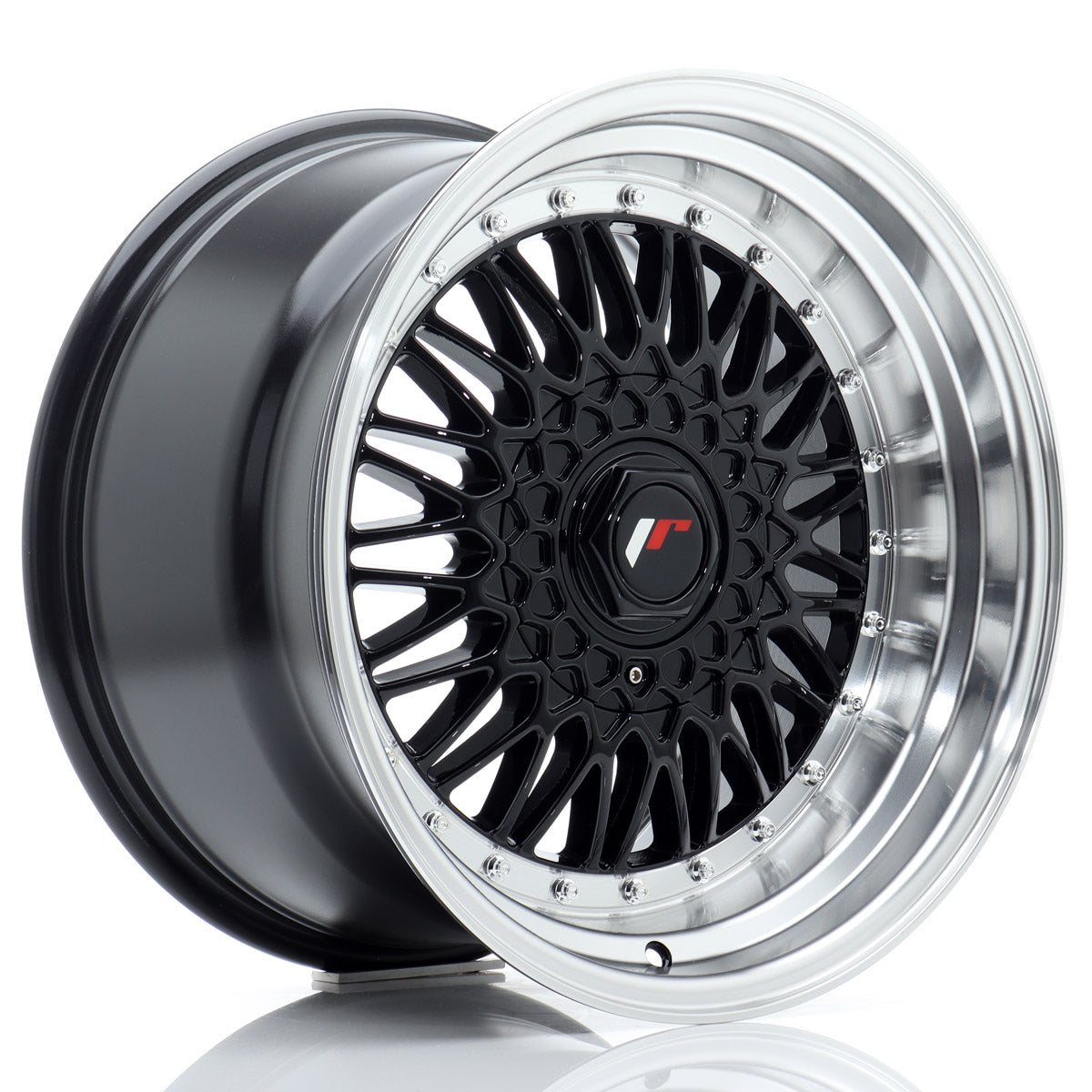 Japan Racing | JR9 | Gloss Black - Machined Lip