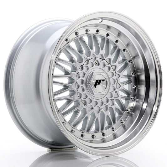 Japan Racing | JR9 | Silver - Machined Lip + Silver Rivets