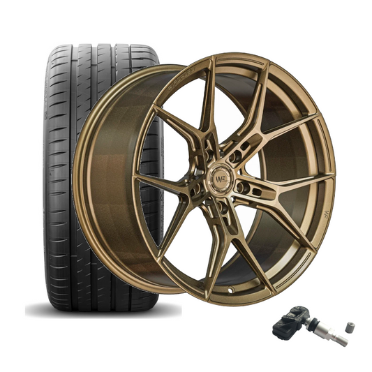 WF X.RSM-FF | 23x11 ET13 5x112 UC | DEEP BLACK 