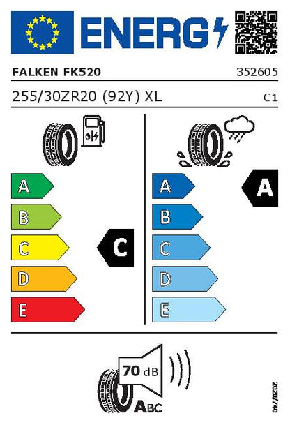 Falken Azenis FK520 | 255/30 R20 (92Y) XL