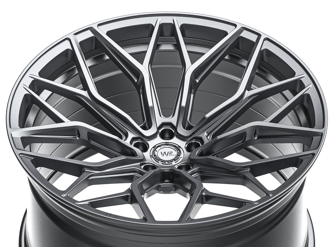 Wf X R WF X-HE-FF | 23x11 ET13 5x112 UC | GLOSS STEEL – IR Wheels