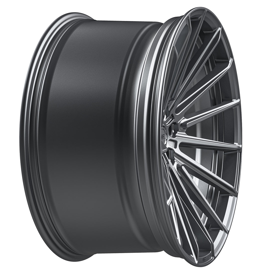 Wf X R WF X.RSM-FF | 23x11 ET13 5x112 UC | GLOSS STEEL – IR Wheels