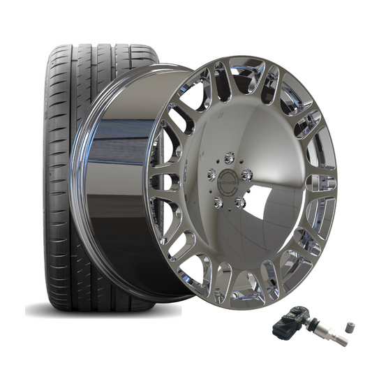 SET | ADVANCE FORGED CHROME 22" | FALKEN + RDKS | MB S-Klasse (W222/W223)