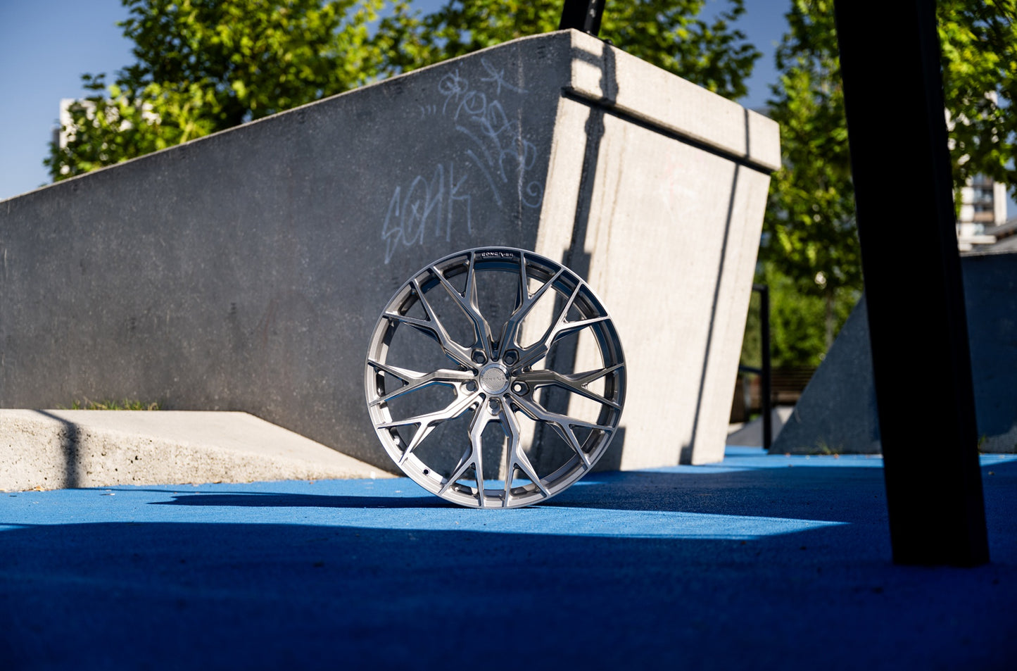 Concaver Wheels | CVR1 | Brushed Titanium