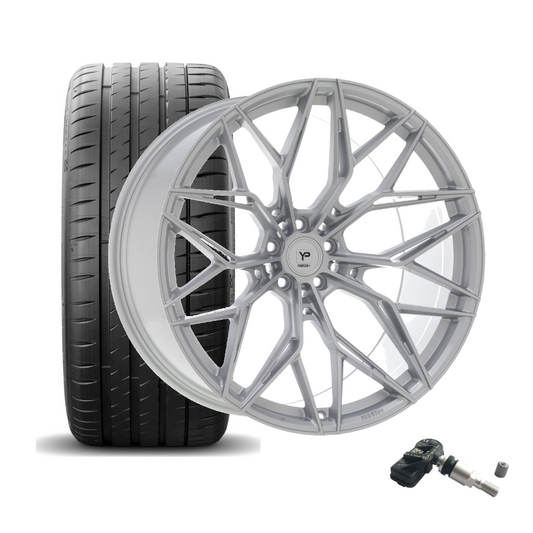 SET | YP Forged+ 6 SILBER 22" | HANKOOK + RDKS | BMW X5/X6 (G05/G06)