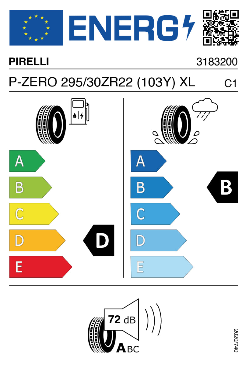 Pirelli P ZERO™ PZ4 | 295/30 R22 (103Y)