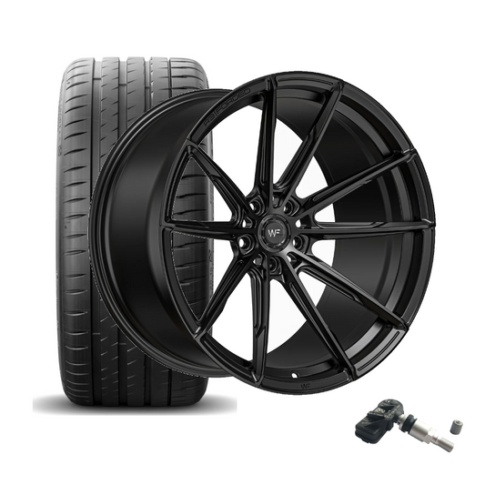 SET | WF R.3-FG DEEP BLACK 20"+21" | MICHELIN+ RDKS | BMW M2/M3/M4 (G8X)