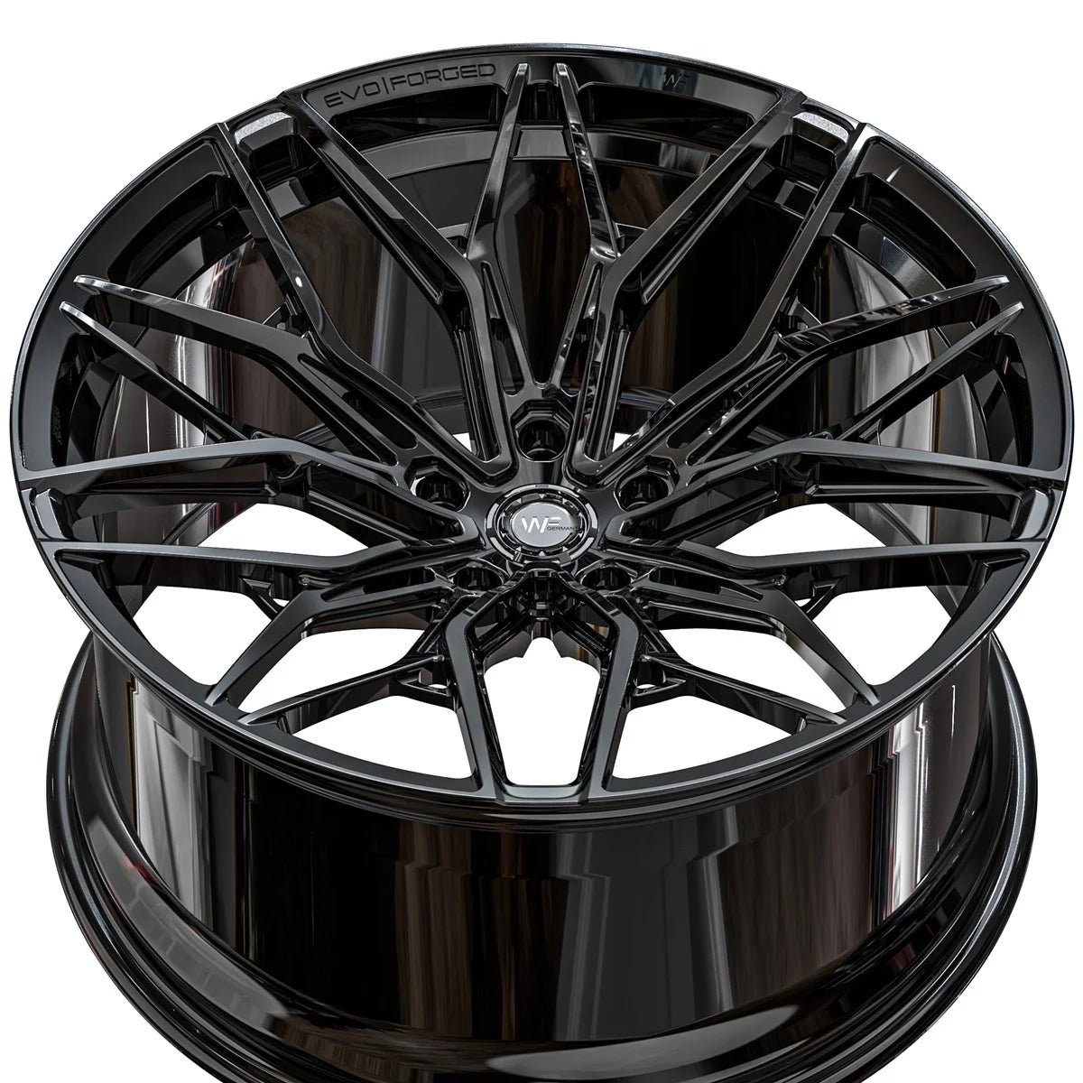 WF XHE.EVO - FORGED | 23x11 ETX 5x130 | Piano Black